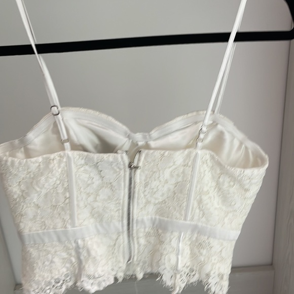 Forever 21 lace and silk top - Picture 5 of 9